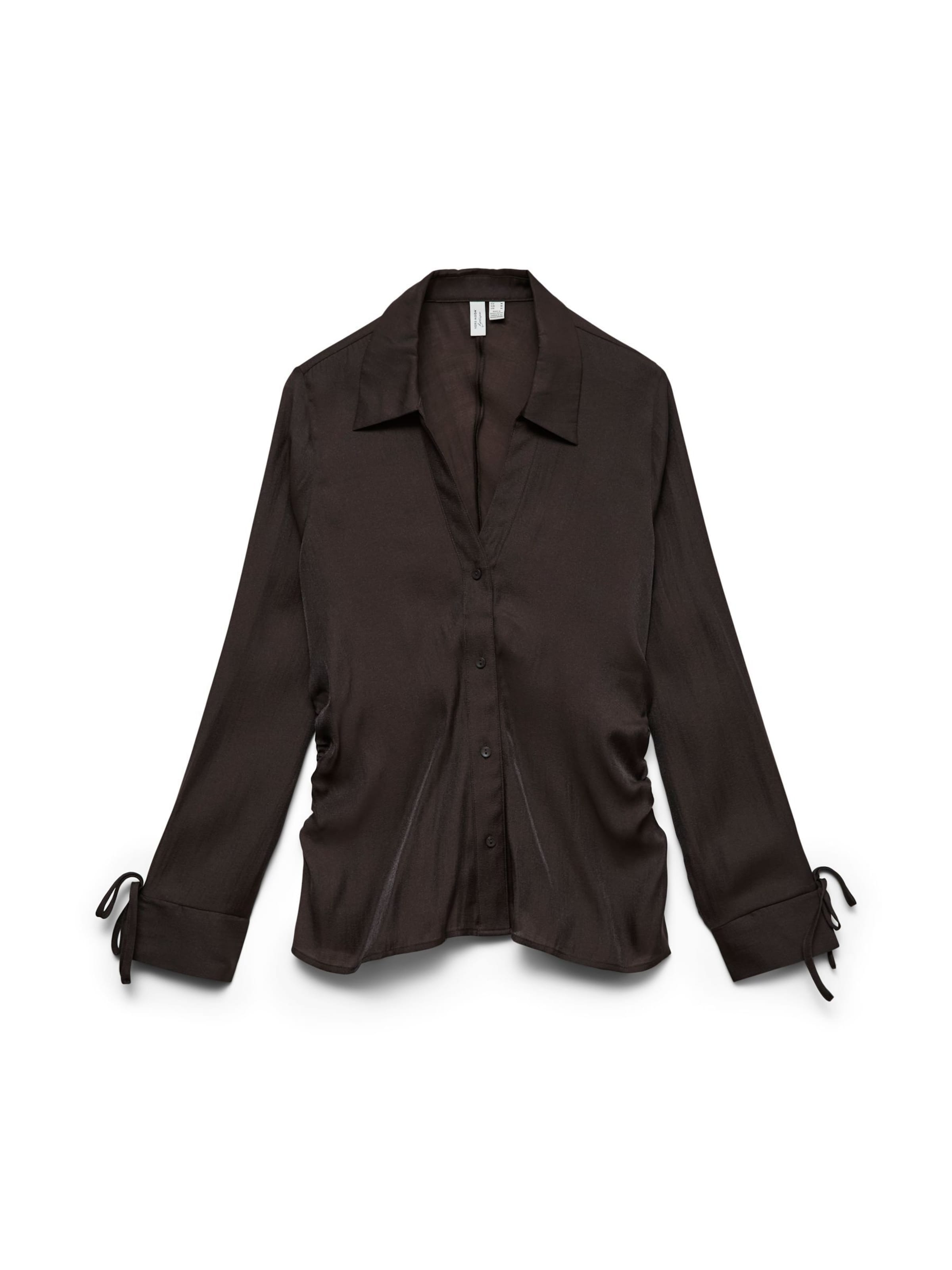 Camicia da donna 'VMLogalan' di VERO MODA in marrone: frontale