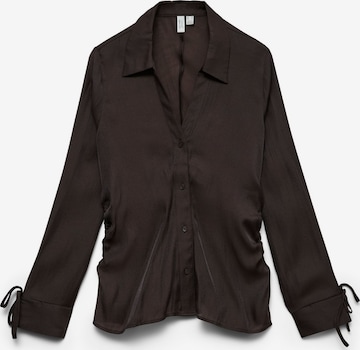 Camicia da donna 'VMLogalan' di VERO MODA in marrone: frontale