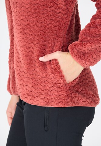 Whistler Athletic Fleece Jacket 'Matra' in Red