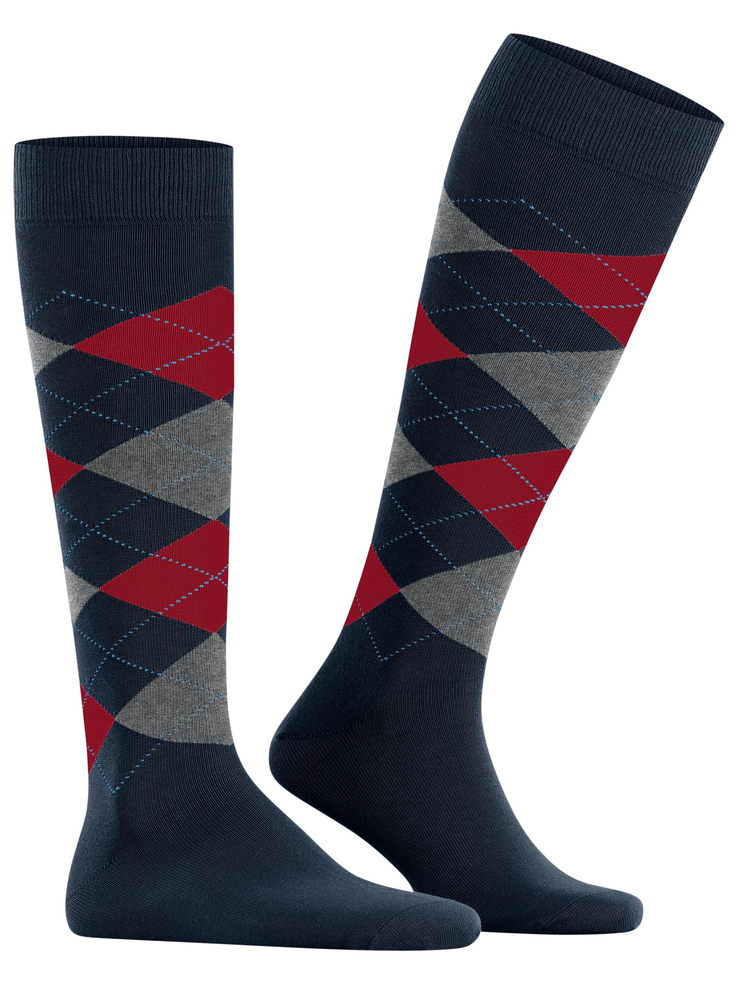 BURLINGTON Kniestrümpfe 'King'‌‌ in Blau