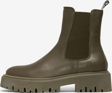 Bianco Chelsea boots 'GARBI' in Bruin: voorkant