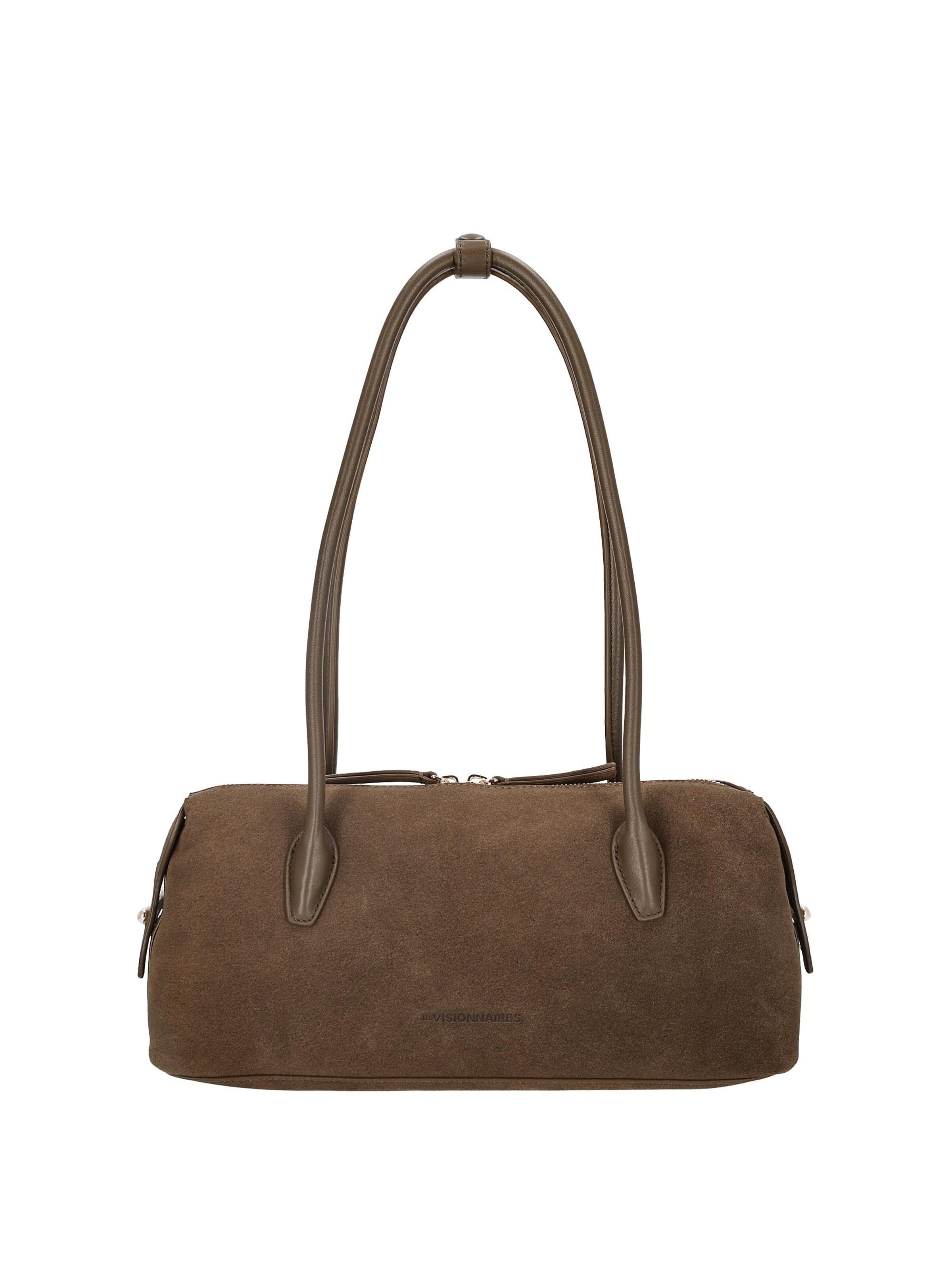 Les Visionnaires Schultertasche 'Hazel'‌‌‌‌‌ in Grün: Vorderseite