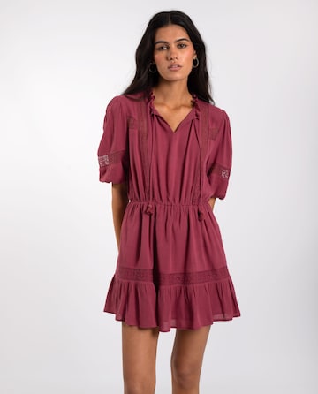 THE-ARE Dress in Pink: front