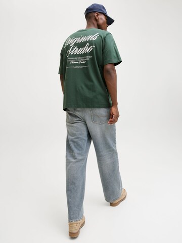 T-Shirt 'JORNORREBRO' JACK & JONES en vert
