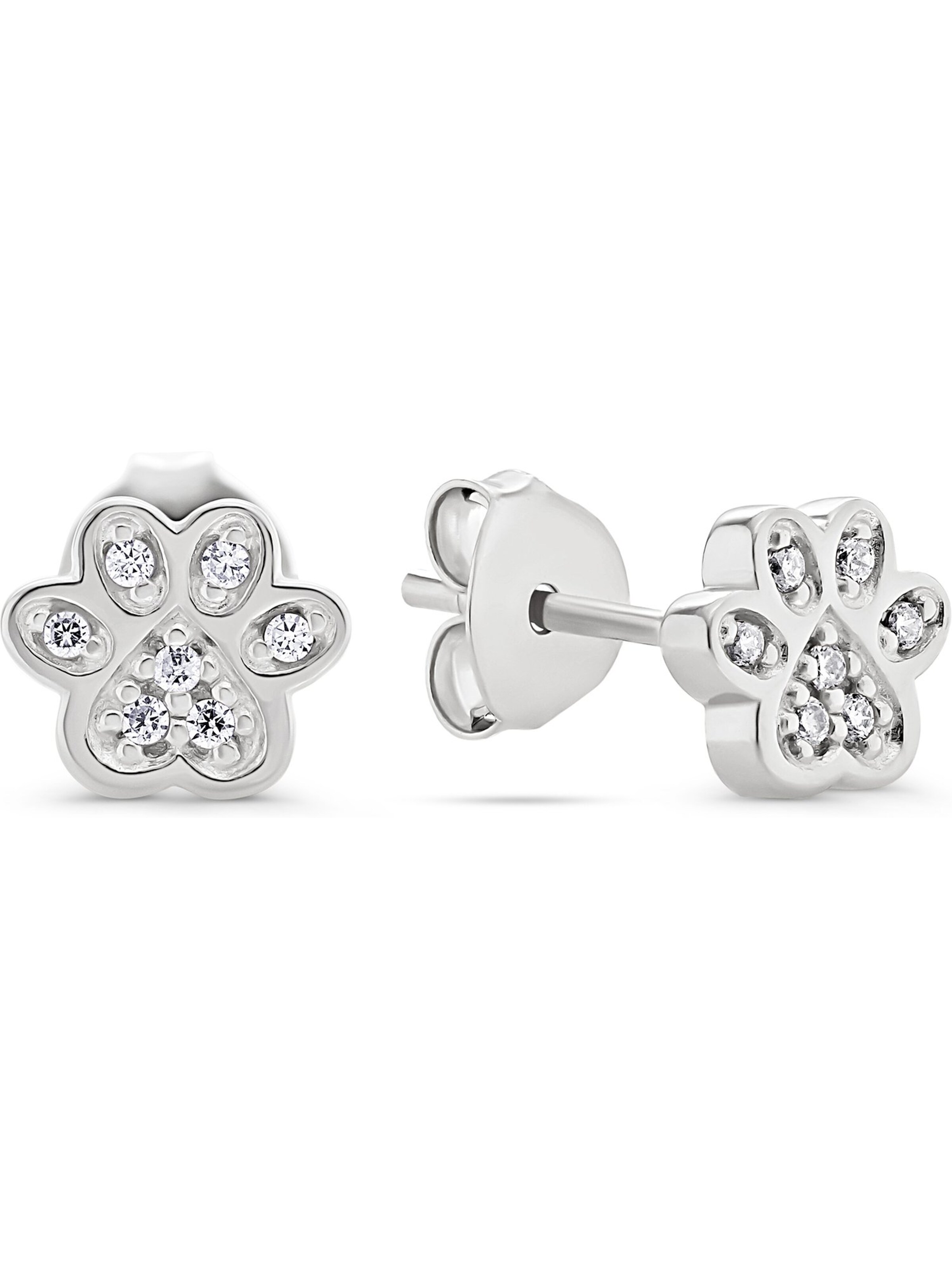 FAVS Ohrringe in Silber: Vorderseite