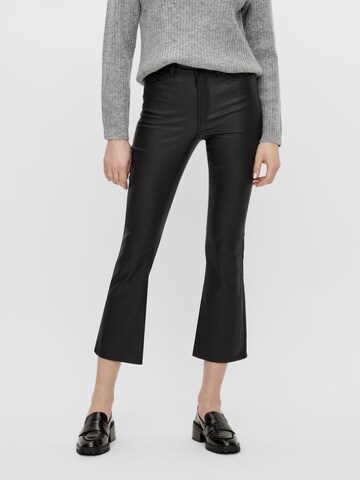 OBJECT Flared Pants 'Belle' in Black: front