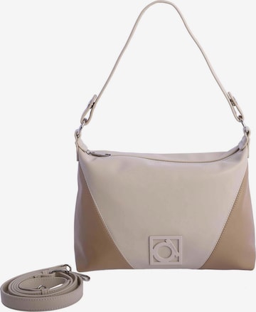 Amichi - Bolso de hombro 'Bora' en blanco: frente