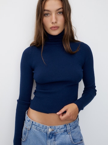 Pull&Bear Pullover in Blau