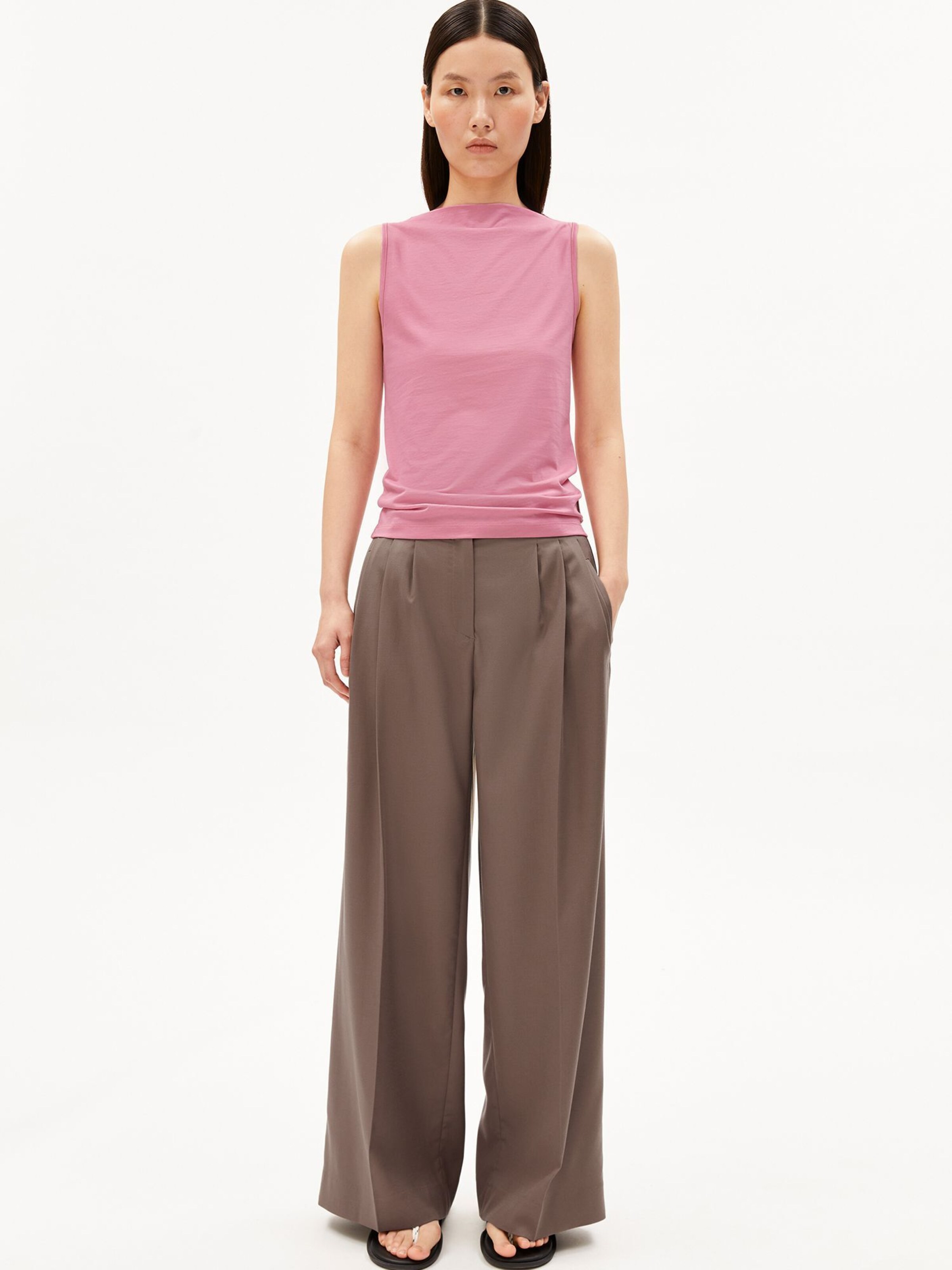 ARMEDANGELS Top 'LAMINIAA' in Roze