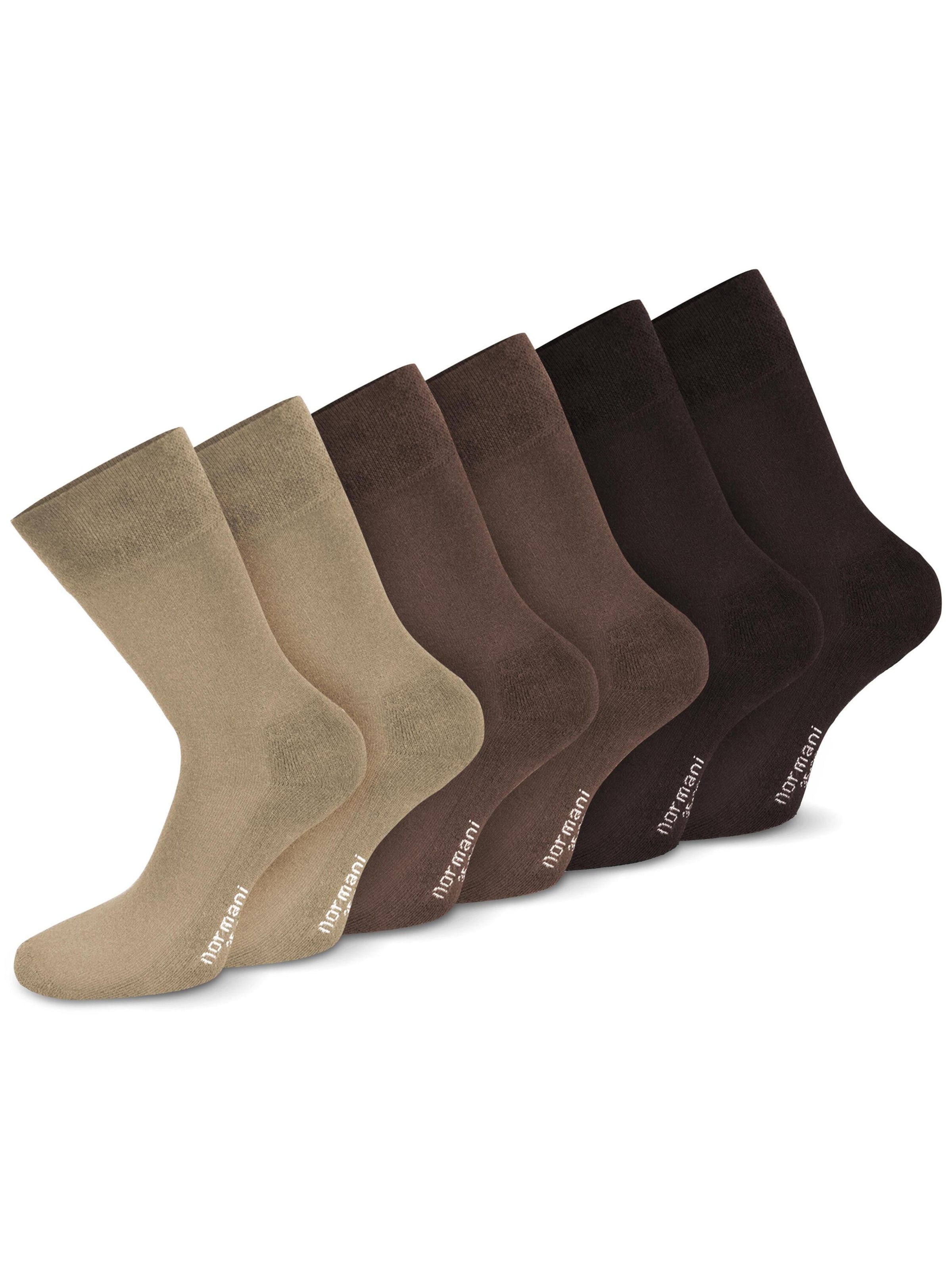normani Socken in Braun: Vorderseite