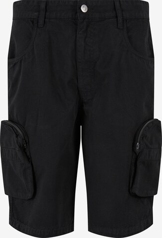 Pantaloni cargo di Urban Classics in nero: frontale
