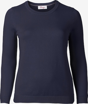 Pull-over SHEEGO en bleu : devant