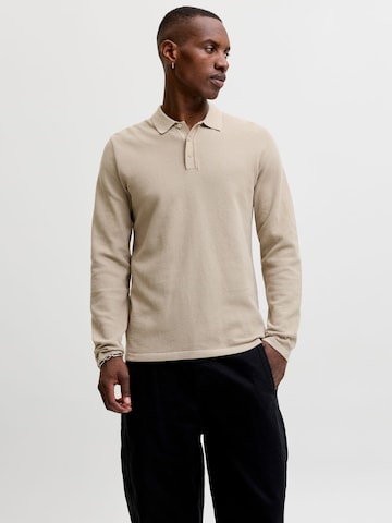 Pullover 'JJEAUSTIN' di JACK & JONES in beige: frontale