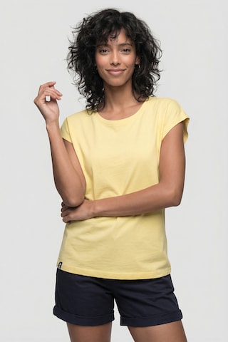 T-shirt 'SigridAK A' alife & kickin en jaune : devant