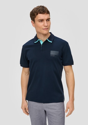 s.Oliver Shirt in Blauw: voorkant