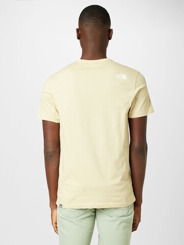 THE NORTH FACE Regular Fit T-Shirt 'Simple Dome' in Beige