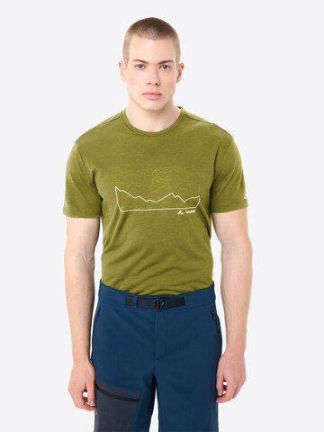 VAUDE Shirt 'Tekoa' in Groen