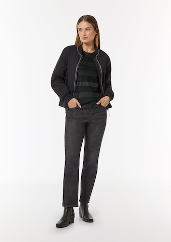 Chemisier comma casual identity en noir