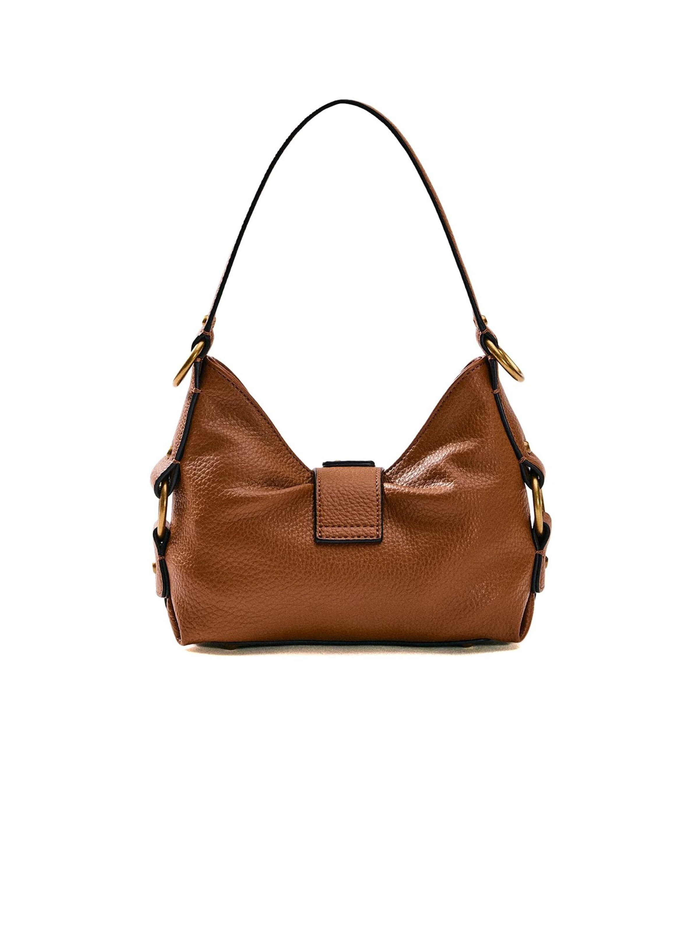 GUESS Schoudertas 'Guess Shoulder Bag Black' in Bruin