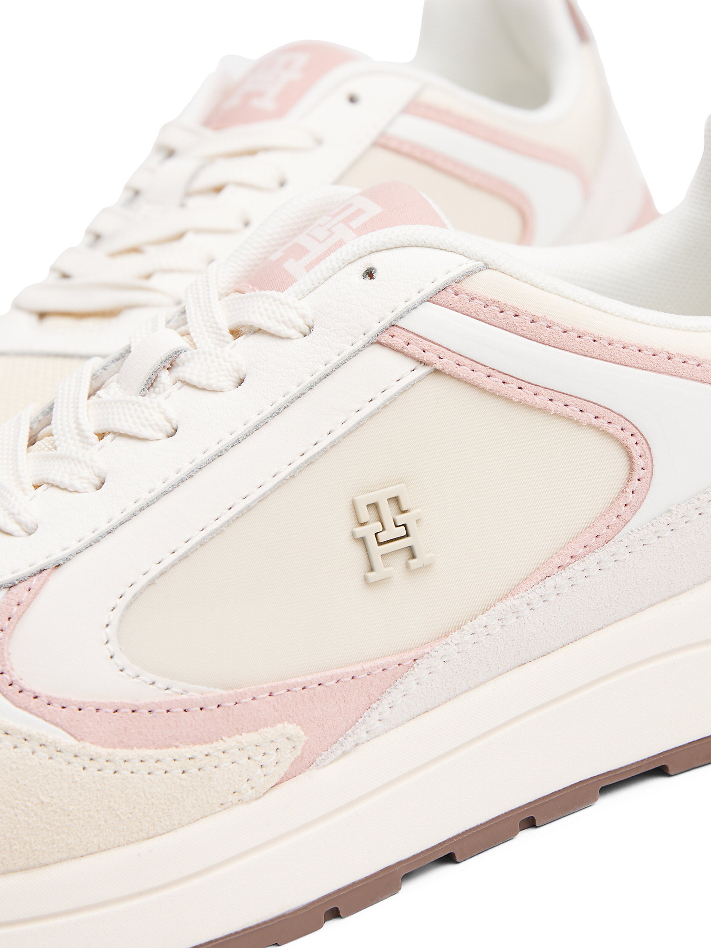 TOMMY HILFIGER Низкие кроссовки в Бежевый