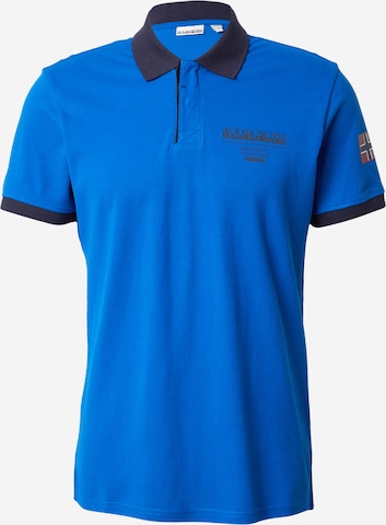 NAPAPIJRI Μπλουζάκι 'EMBERS' σε μπλε: μπροστά