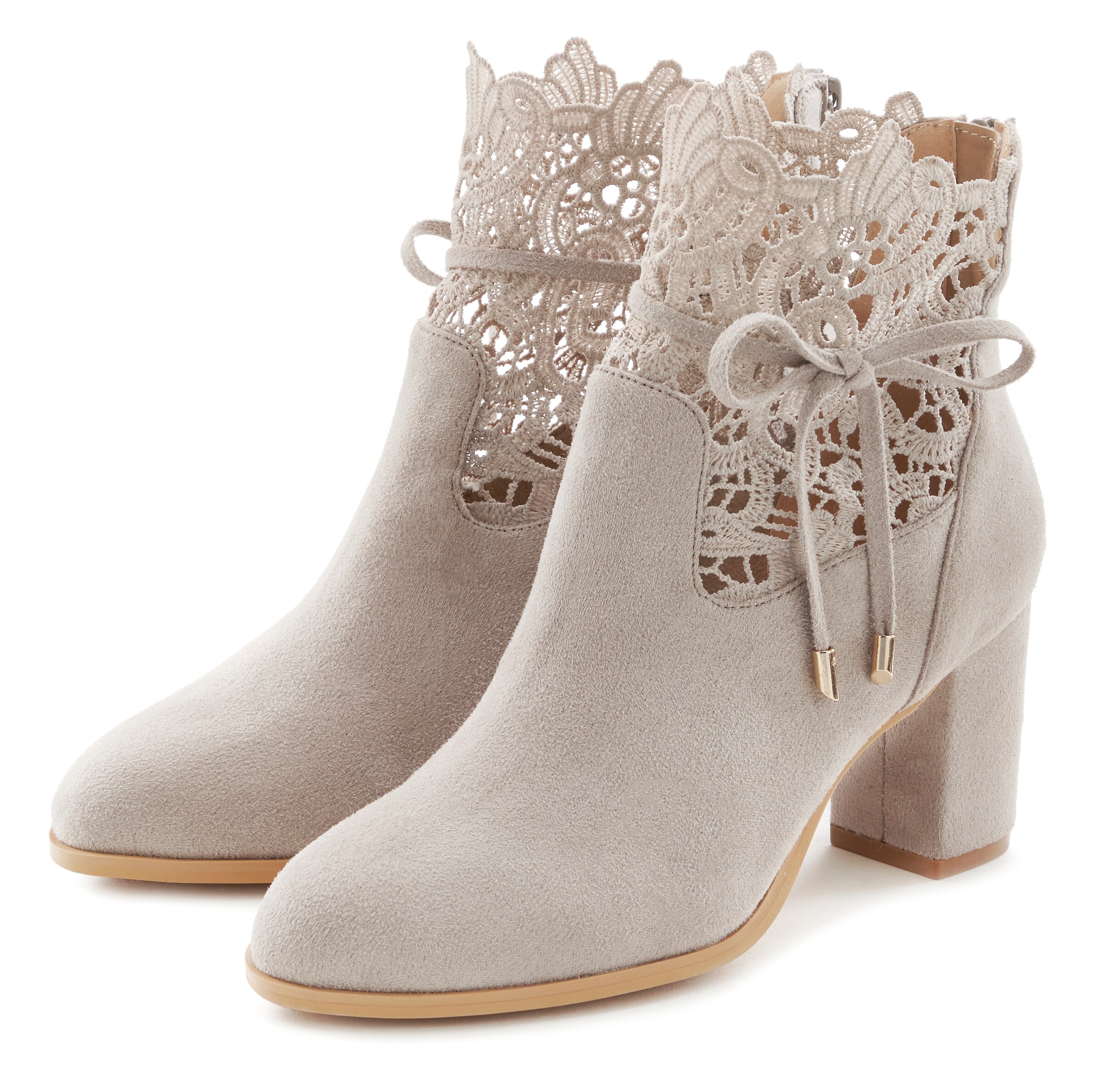 LASCANA Bootie in Grey