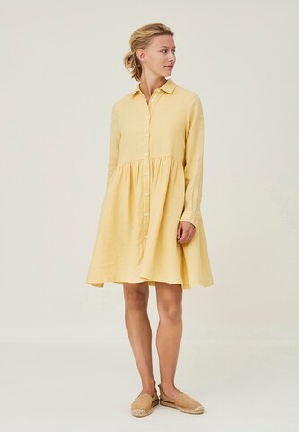 Lexington Shirt Dress 'Andrea' in Yellow