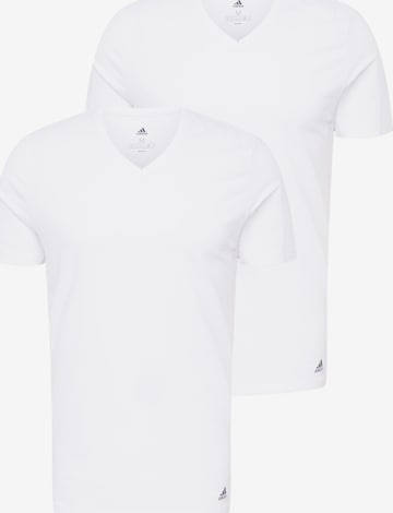 T-Shirt fonctionnel ADIDAS SPORTSWEAR en blanc : devant