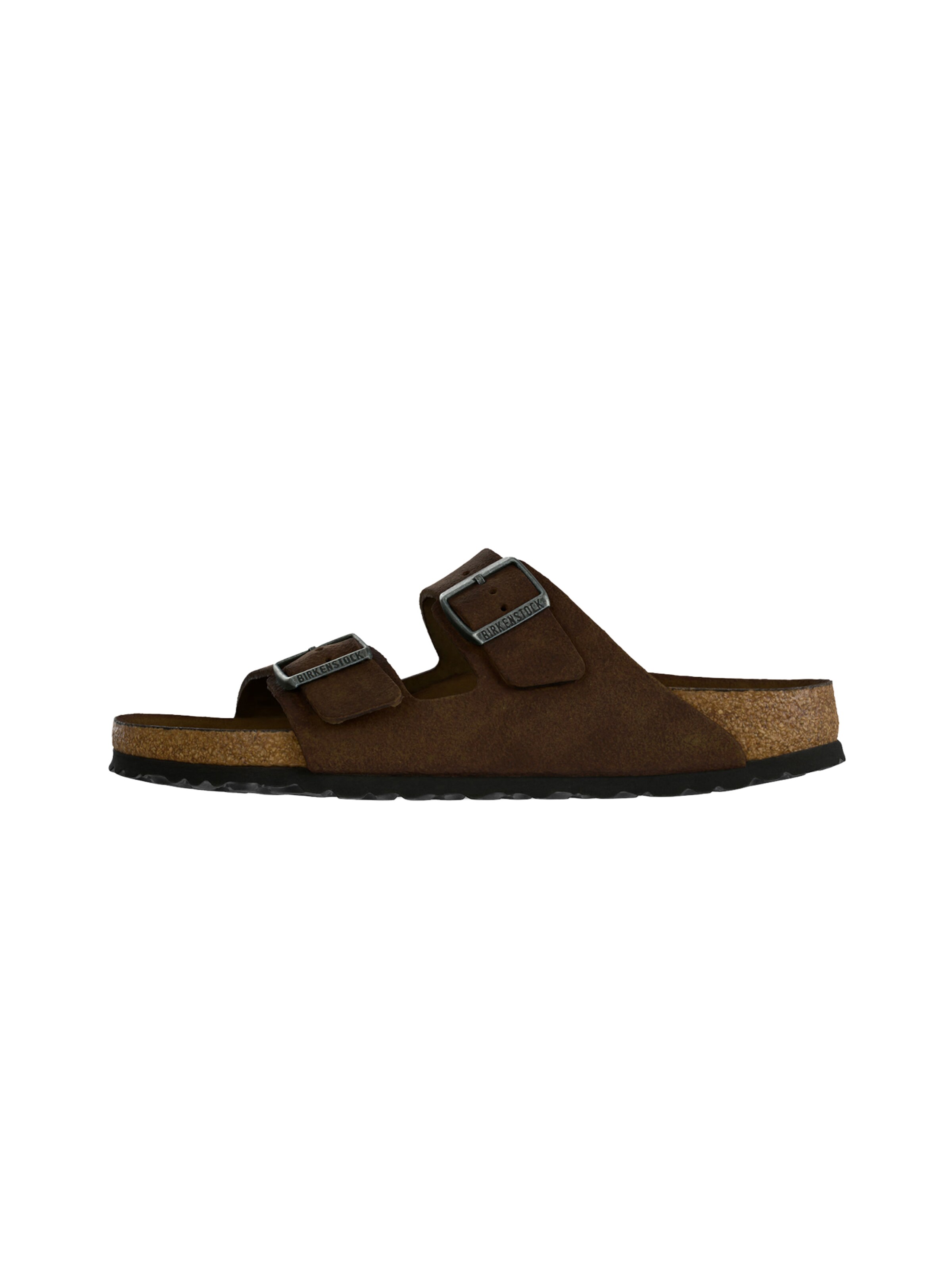 BIRKENSTOCK Muiltjes 'Arizona' in Bruin: voorkant