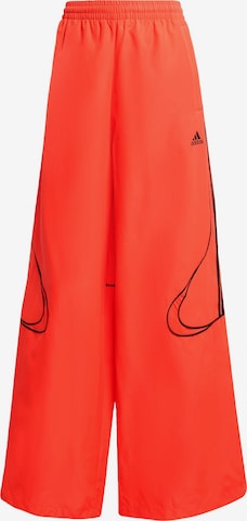 Pantaloni 'Teamgeist Adicolor' di ADIDAS ORIGINALS in rosso: frontale