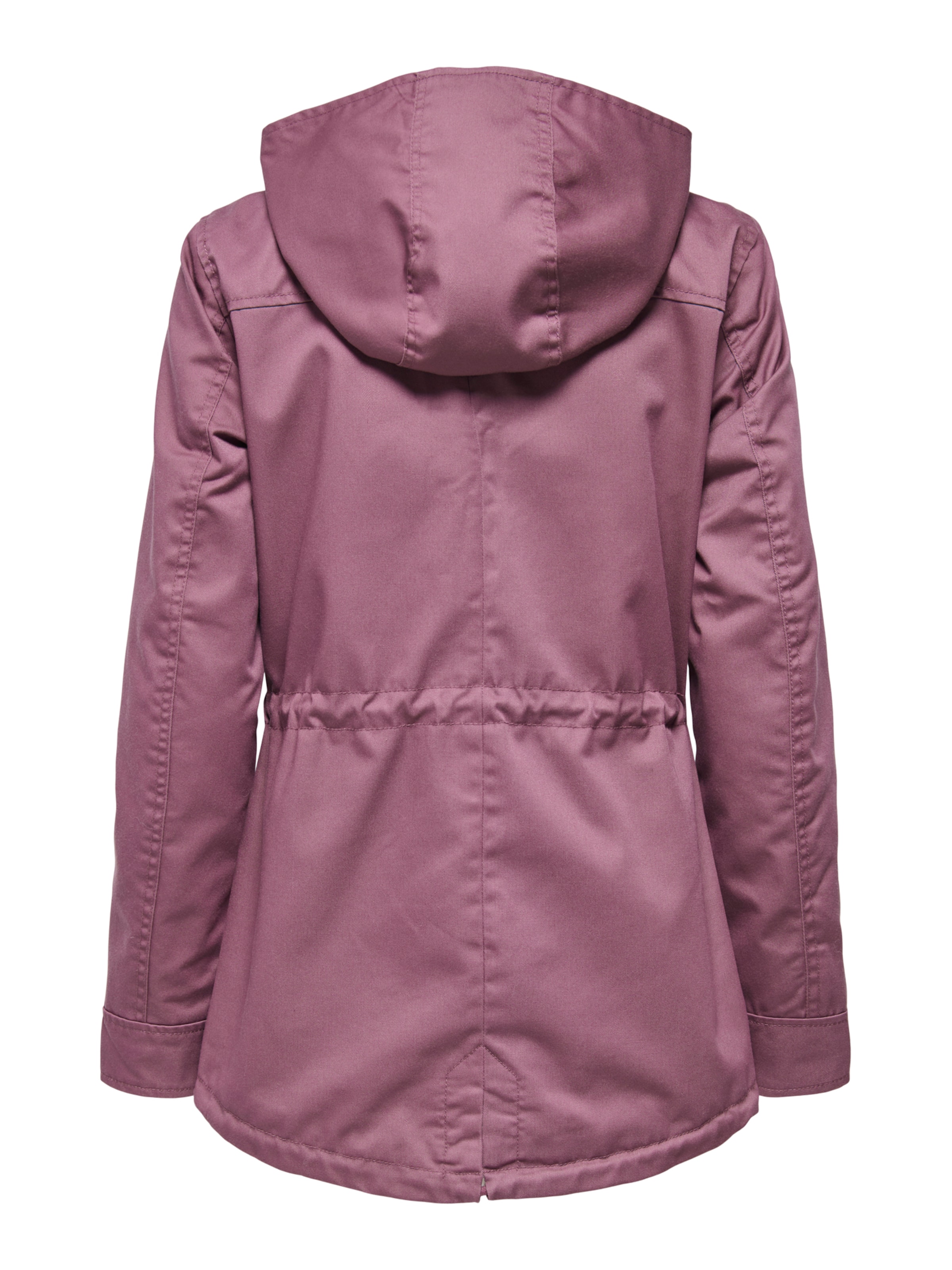 Only Tall Between-Seasons Parka 'ONLLORCA' in Pink