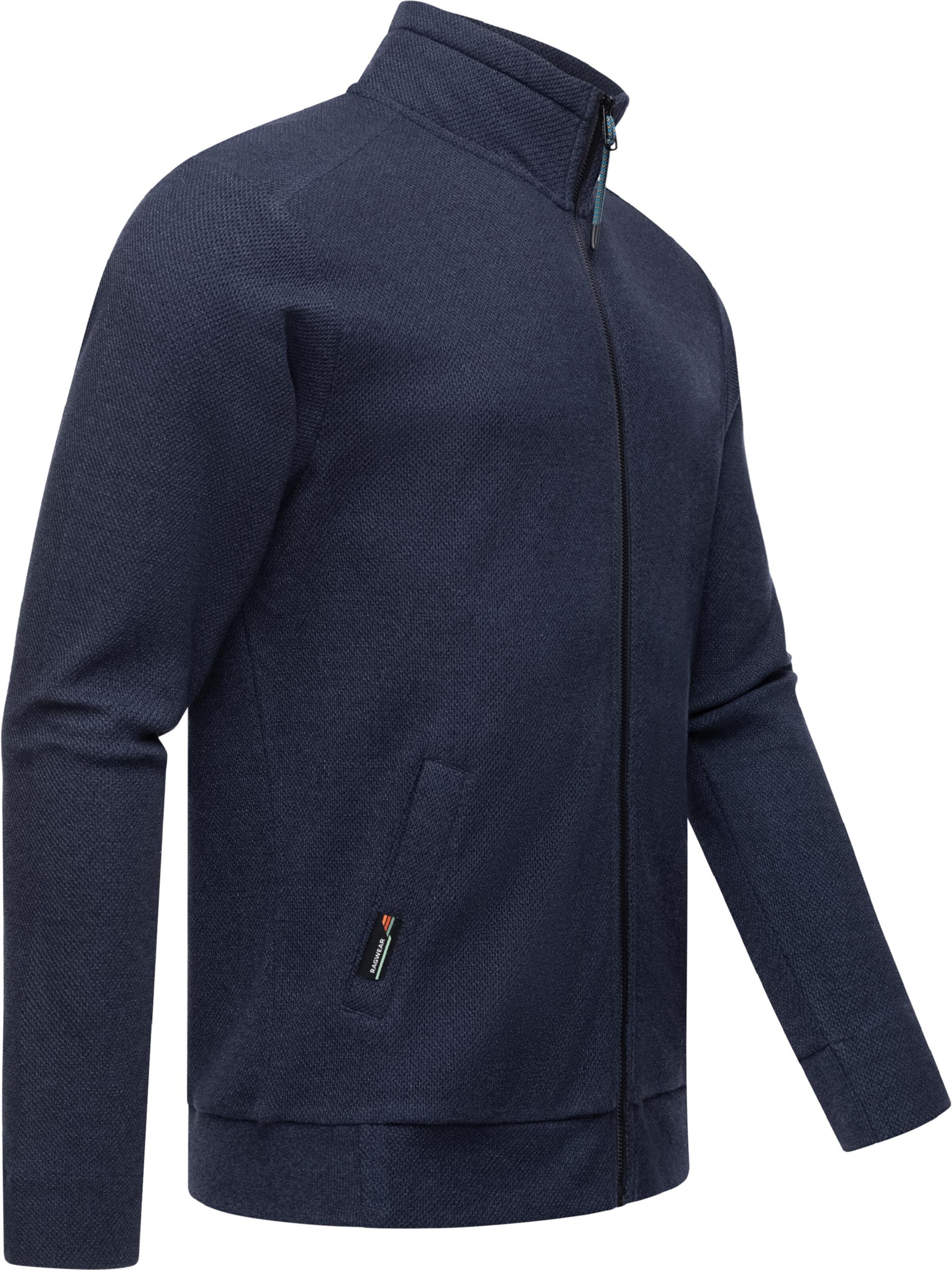 Ragwear Zip-Up Hoodie 'Carlow' in Blue