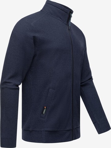 Ragwear Sweatjacke 'Carlow' in Blau