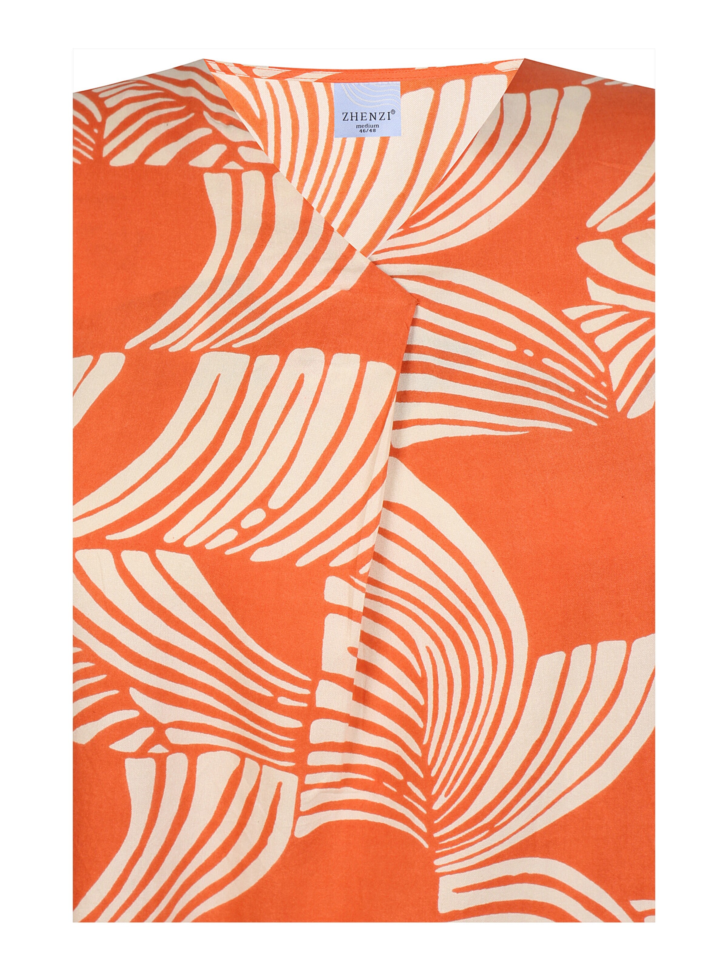 Zhenzi Blouse 'Keira 1452' in Oranje