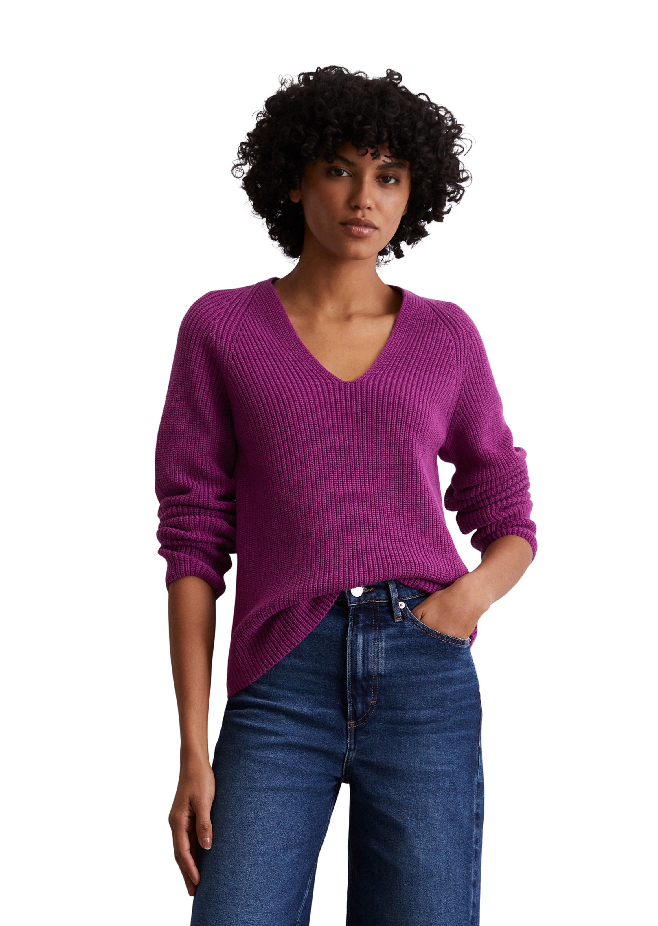 Marc O'Polo Pullover in Lila: Vorderseite