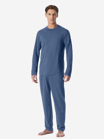 SCHIESSER Pyjama lang 'Modern Essentials'‌‌‌‌‌‌‌‌‌ in Blau