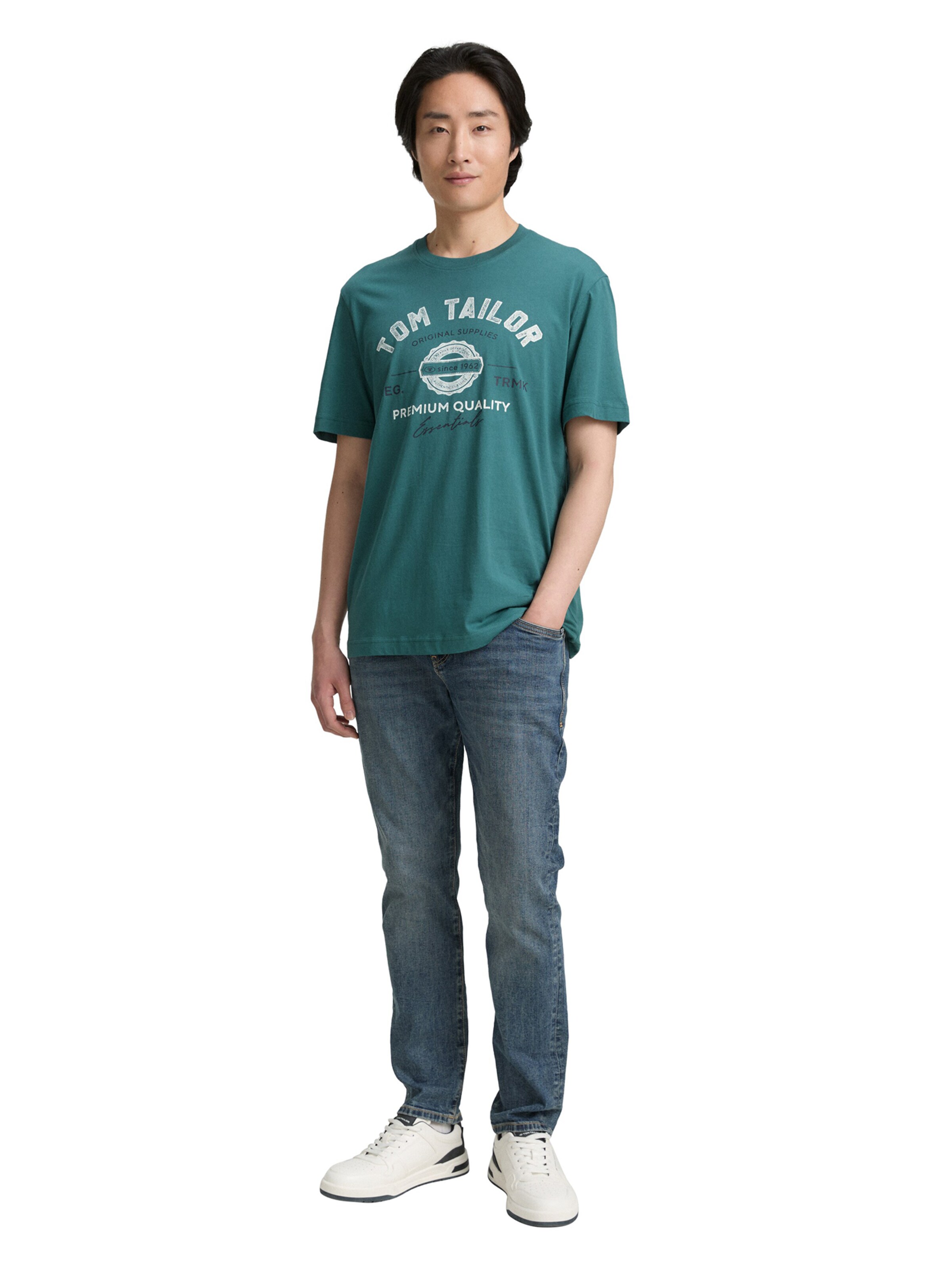 T-Shirt TOM TAILOR en vert