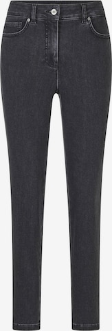 Coupe slim Pantalon Goldner en noir : devant