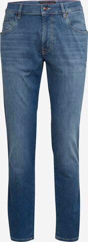 bugatti Slimfit Jeans in Blauw: voorkant