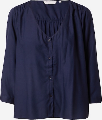 Camicia da donna di TOM TAILOR DENIM in blu: frontale