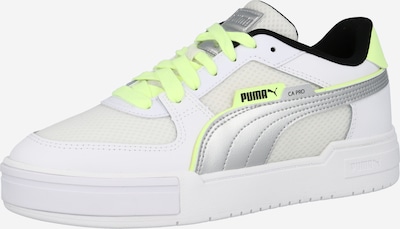 Sneaker low PUMA pe verde kiwi / argintiu / alb, Vizualizare produs