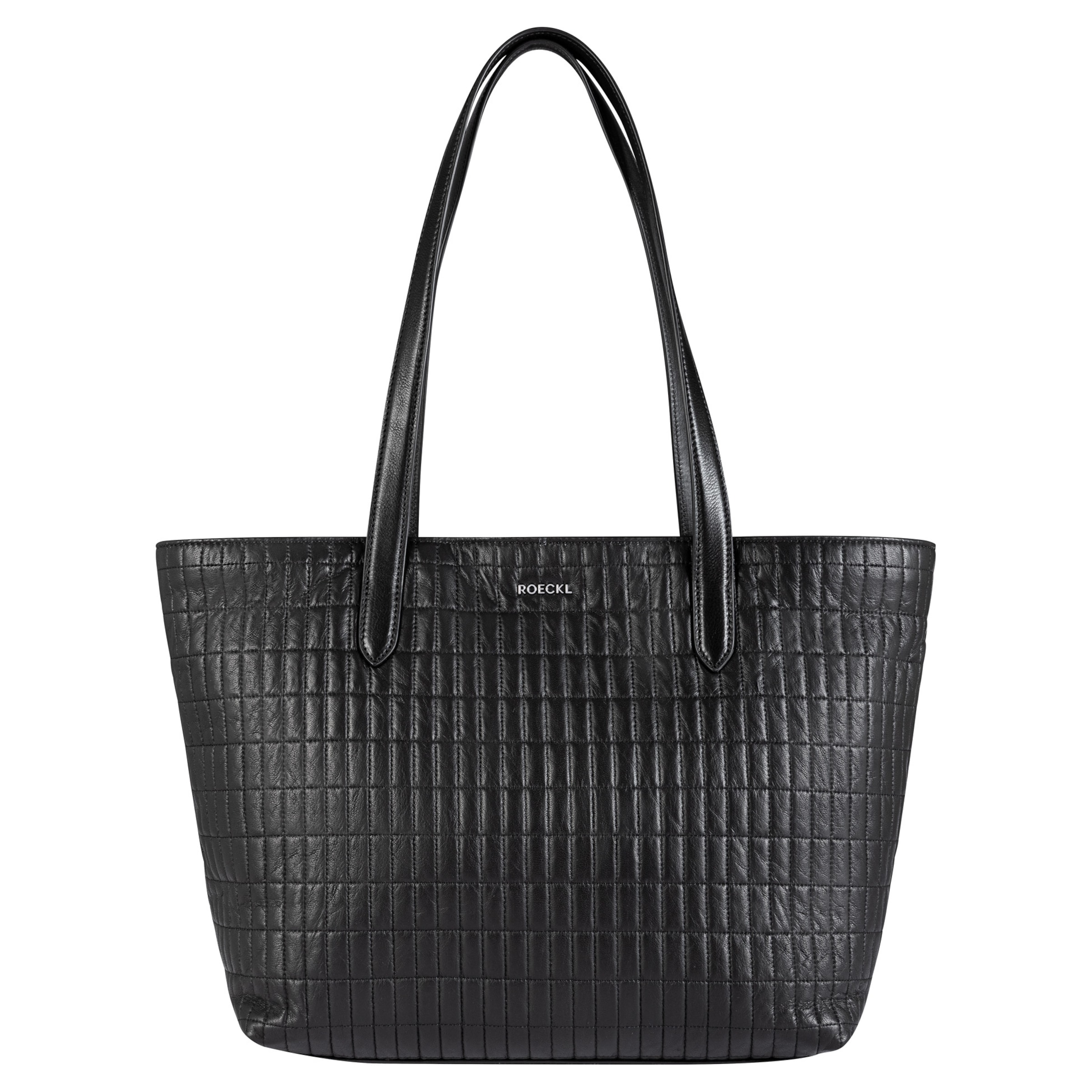 Borsa a spalla di Roeckl in nero: frontale
