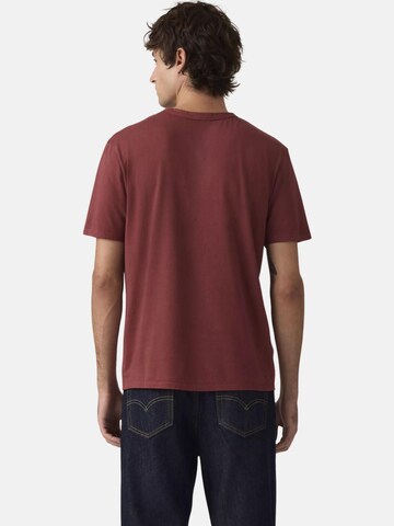 LEVI'S ® Paita 'LEVI'S ICON TEE GARMENT T-SHIRT' värissä punainen
