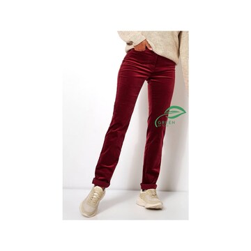 TONI Slim fit Pants in Red: front