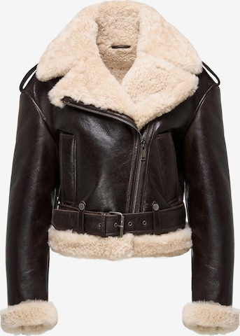 V S P Winterjacke 'Tierra' in Braun: Vorderseite