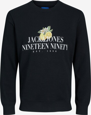 JACK & JONES Sweatshirt 'Flores' in Schwarz: predná strana