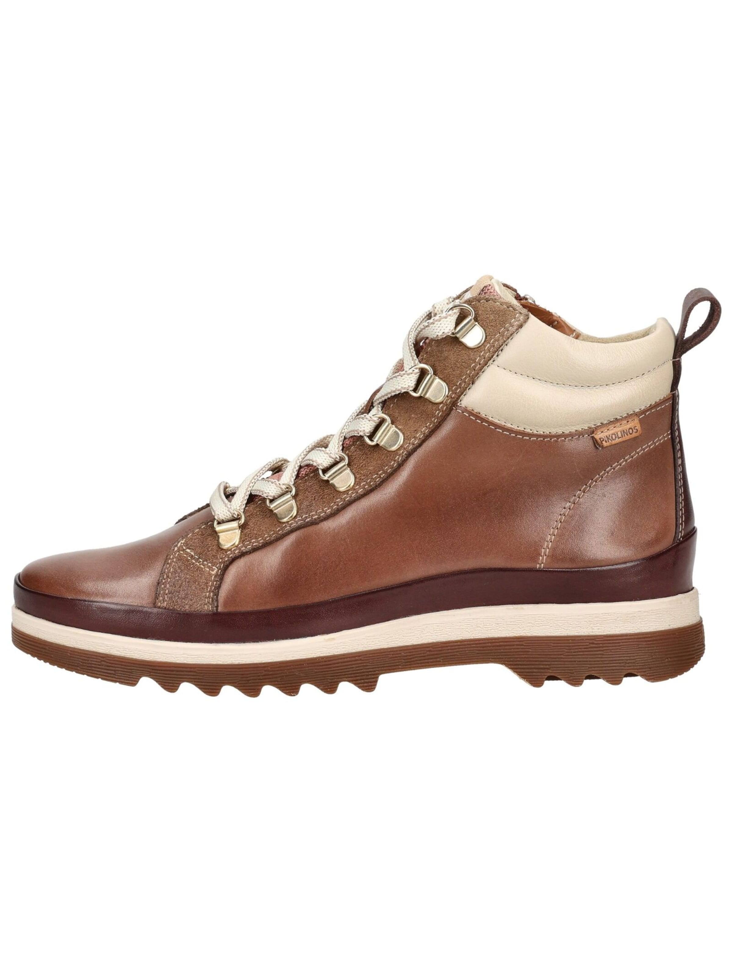 Bottines à lacets PIKOLINOS en marron