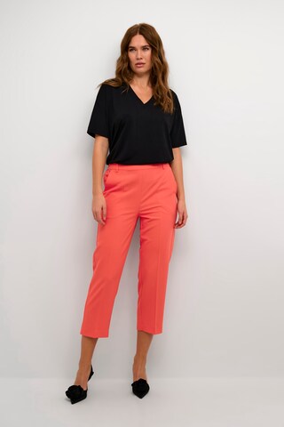 Kaffe Regular Hose 'Sakura' in Rot