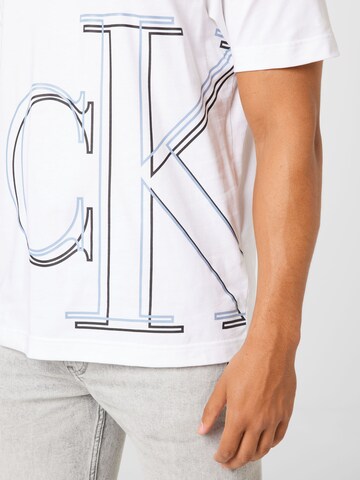 Tricou de la Calvin Klein Jeans pe alb