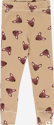 Turtledove London Pants in Brown: front